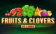 Fruits and Clovers: 20 Lines Mobile Slots