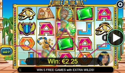 A While On The Nile UK Mobile Slots