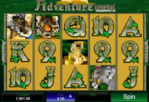 Adventure Palace on mobile