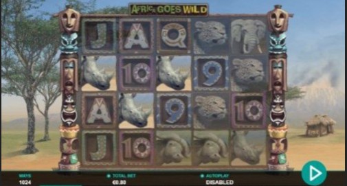 Africa Goes Wild UK Mobile Slots