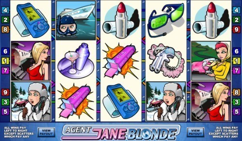 Agent Jane Blonde on mobile