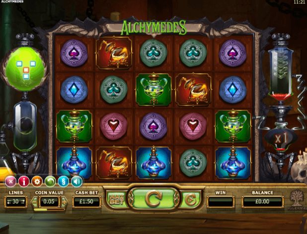 Alchymedes Mobile Slots
