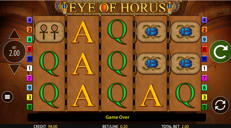 Eye of Horus Mobile Slots