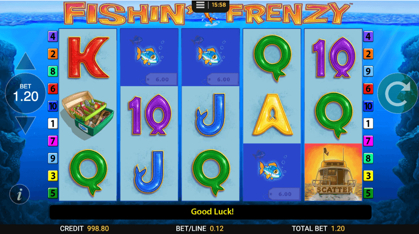 Fishin Frenzy Mobile Slots