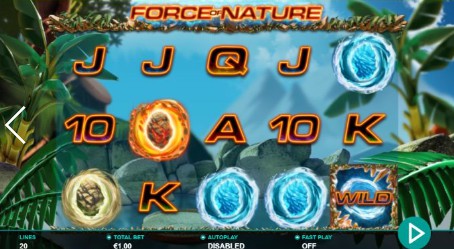 Force of Nature Mobile Slots
