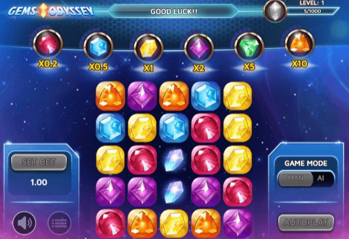 Gems Odyssey on mobile