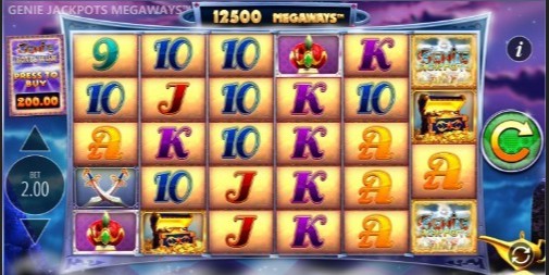 Genie Jackpots Megaways Slot