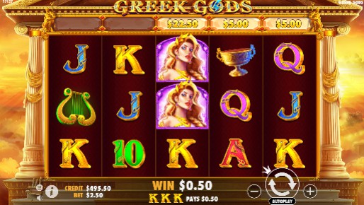 Greek Gods Mobile Slots