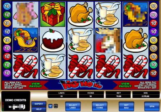 Ho Ho Ho mobile slot UK