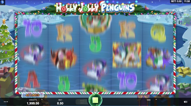 Holly Jolly Penguins on mobile