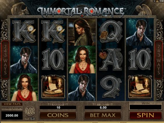 Immortal Romance Mobile Slots UK