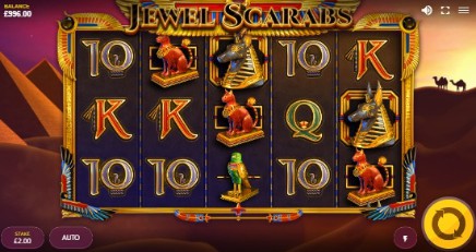 Jewel Scarabs Mobile Slots UK