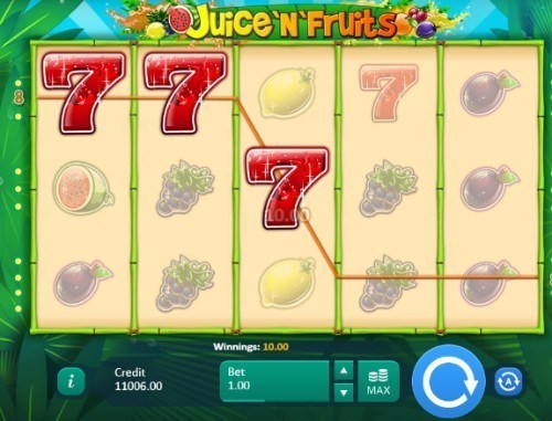 Juice'n'Fruits on mobile
