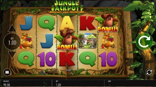 Jungle Jackpots on mobile