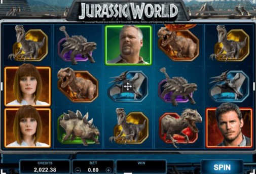 Jurassic World UK Mobile Slots