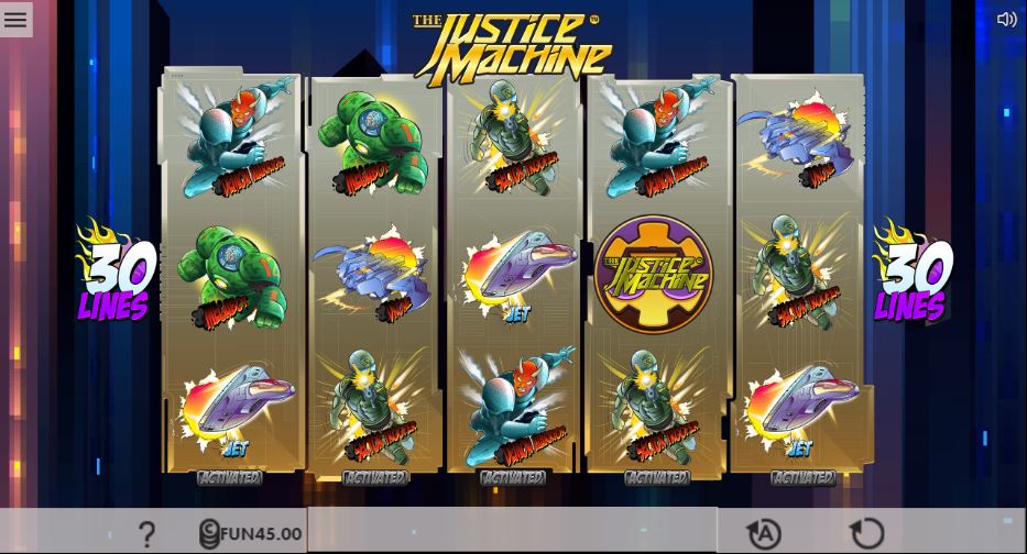 Justice Machine on mobile