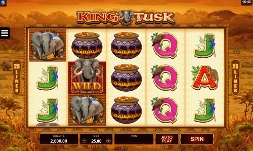 King Tusk on mobile