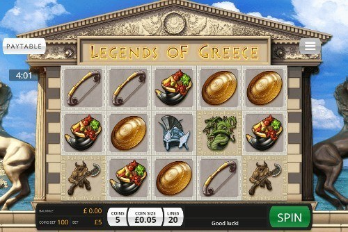 Legends of Greece on mobile