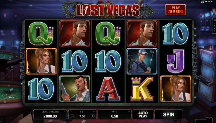 Lost Vegas Mobile Slots UK