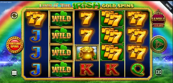 Luck Of The Irish Slot Wins