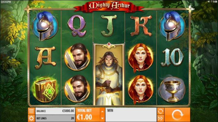 Mighty Arthur Mobile Slots UK