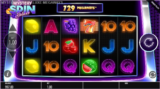 Mystery Spin Deluxe Megaways Mobile Slots