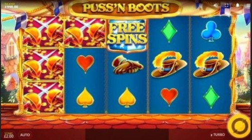 Puss N Boots UK Mobile Slots