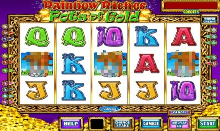 Rainbow Riches Pots of Gold on mobile