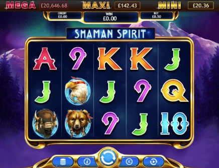 Shaman Spirit Jackpot on mobile