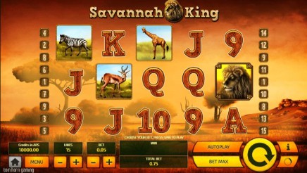 Savannah King on mobile