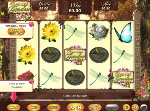 Secret garden 2 Mobile Slots