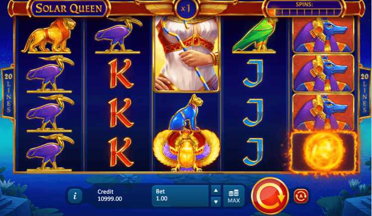 Solar Queen Mobile Slots