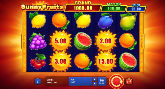 Sunny Fruits Mobile Slots UK