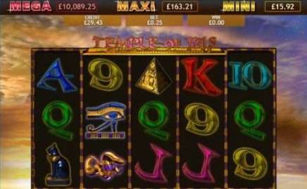 Temple of Iris Jackpot on mobile