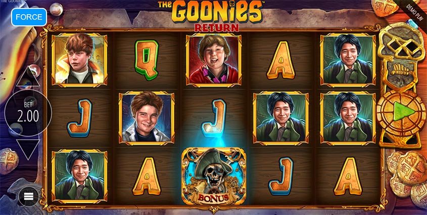 The Goonies Return Slot Gameplay