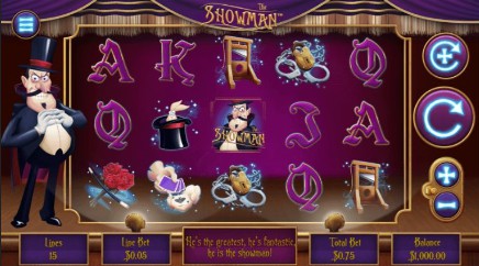 The Showman Mini on mobile
