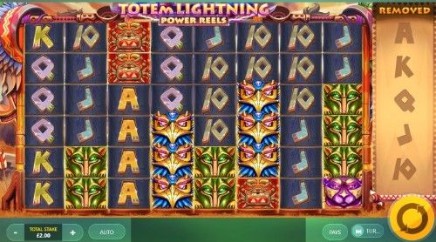 Totem Lightning Power Reels on mobile