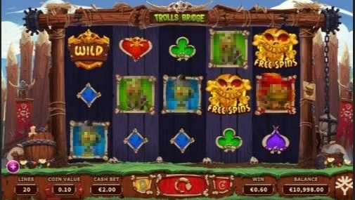 Trolls Bridge UK Mobile Slots