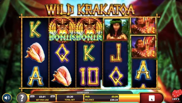 Wild Krakatoa Mobile Slots UK