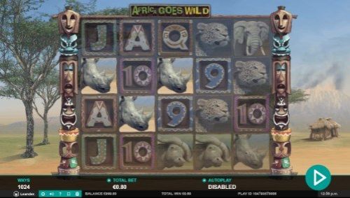 Africa Goes Wild Mobile Slots UK