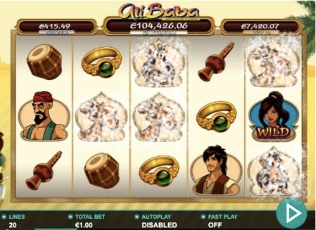 Ali baba Jackpot on mobile