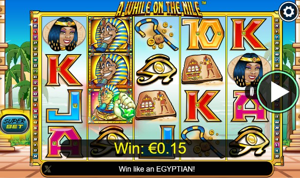 A While on the Nile Mobile Slots