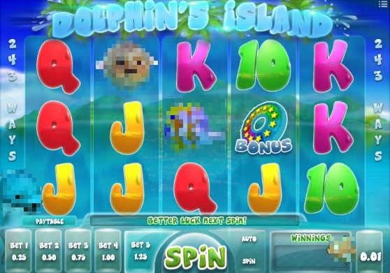 Dolphin's Island on mobile