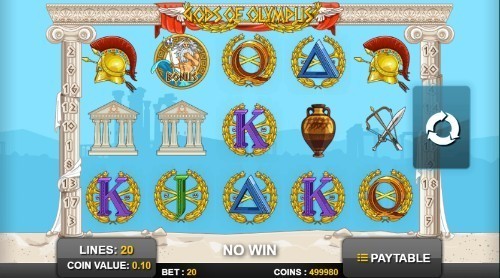 Gods of Olympus on mobile