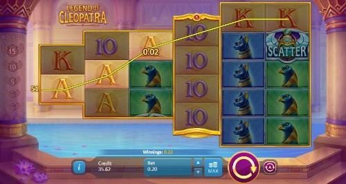 Legends of Cleopatra Mobile Slots