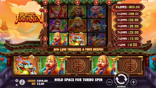 Magic Journey Mobile Slots UK