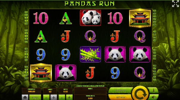 Pandas Run Mobile Slots