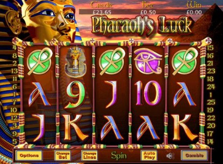 Pharaohs Luck on mobile