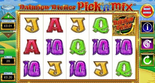 Rainbow Riches Pick n Mix Mobile Slots