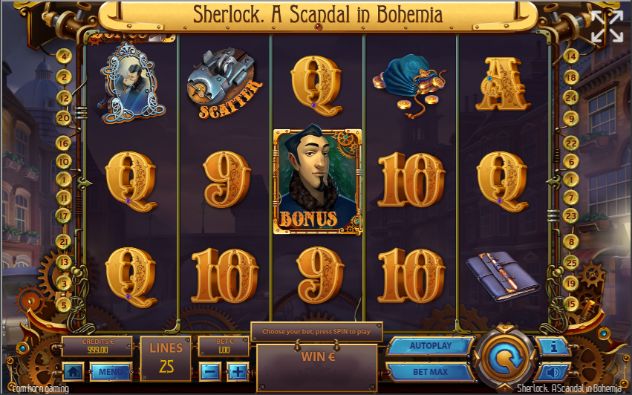 Sherlock: A Scandal in Bohemia Mobile Slots